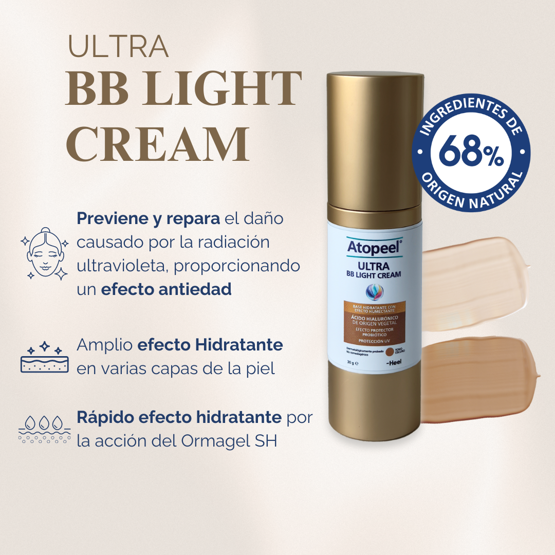 BB LIGHT CREAM ATOPEEL - TONO OSCURO